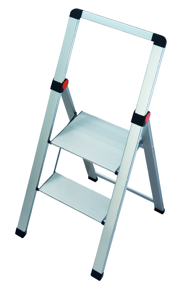 GIERRE Scaletta 3 Gradini In Acciaio Con Base Di Appoggio 142H X