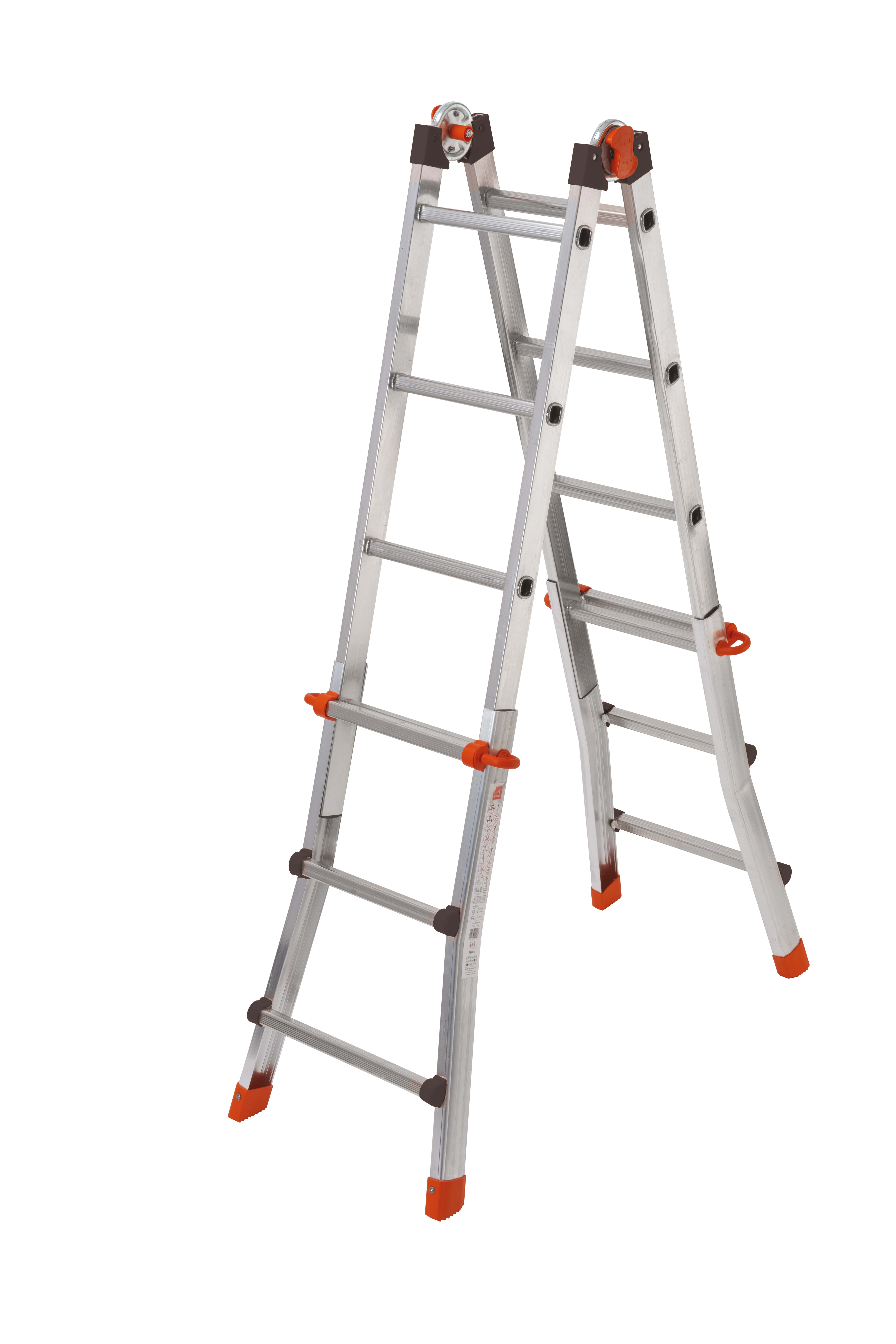 PEPPina ALU 125 Scale multifunzione telescopiche