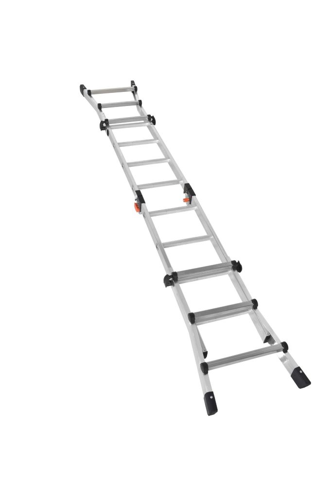 Scala Telescopica Stabile In Alluminio Fino A 150 Kg, Multifunzionale