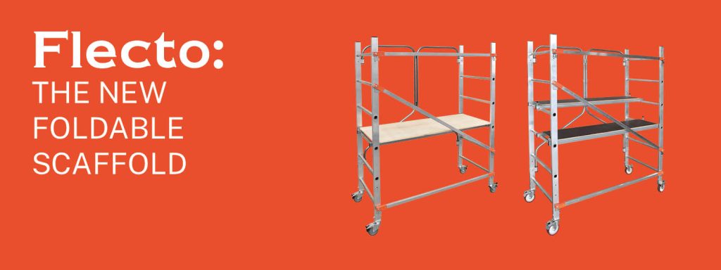 FLECTO: the new foldable scaffold Made in Italy by GIERRE
