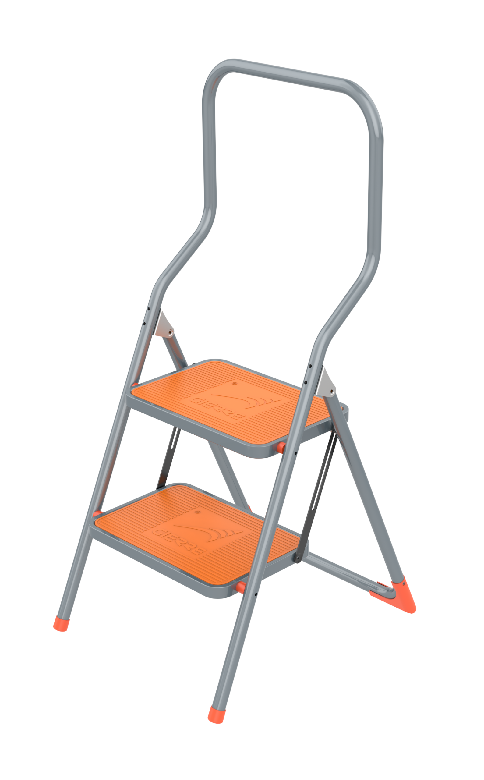 Sgabby Plus Stool with high guardrail